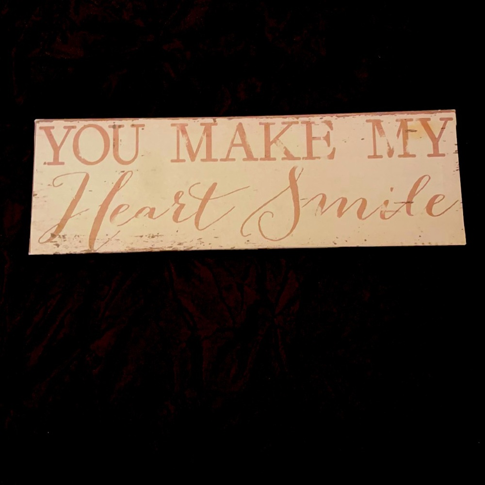 Cute decorative wall sign!